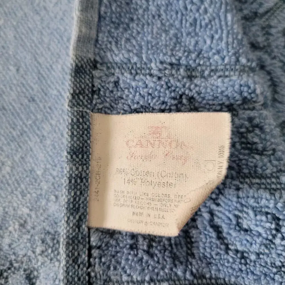 Cannon Monticello Santa Cruz Towels Lot Of 5 Vintage 1 Bath Towel 4 Hand Towels